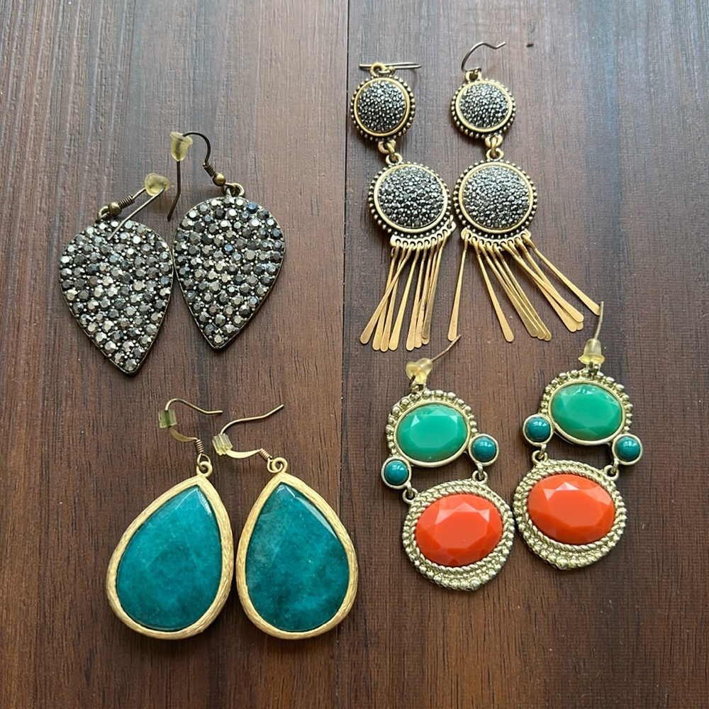 Statement Earring Set - image 1